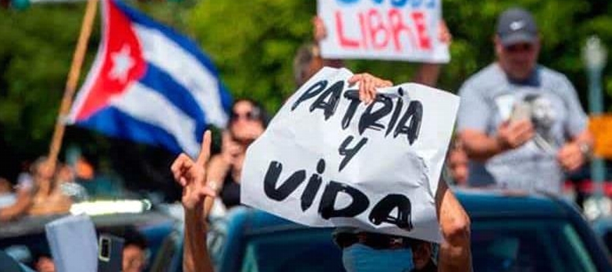 Cuba ha registrado en los últimos días sus mayores protestas en un cuarto de siglo,...