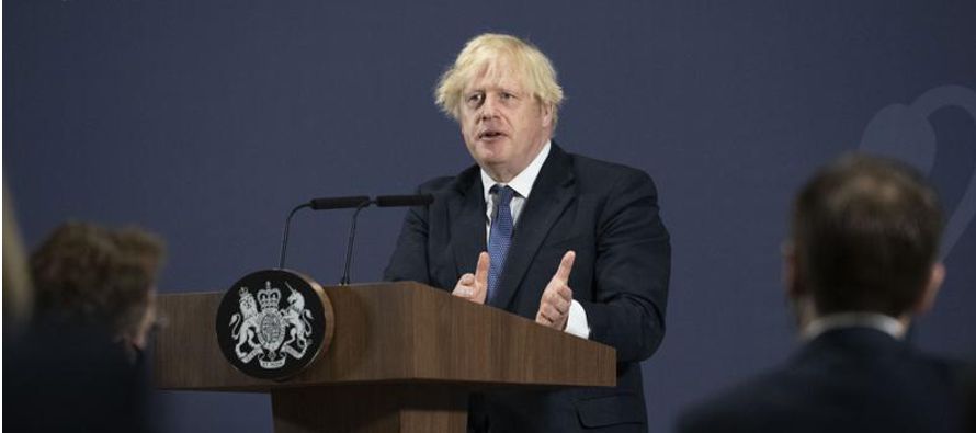 El primer ministro británico, Boris Johnson, pasará 10 días en aislamiento...