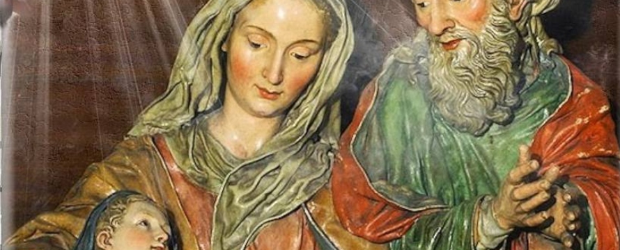 Aunque el culto de la madre de la santísima Virgen Maria se había difundido en...