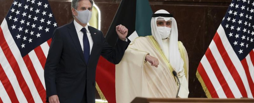 Durante una visita a Kuwait, el secretario de Estado Antony Blinken no anunció acuerdo...