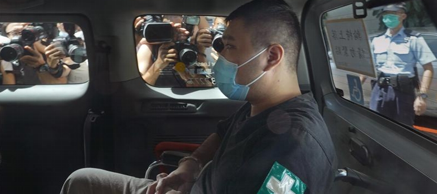 Tong Ying-kit, de 24 años, fue condenado por terrorismo e incitar a la secesión. 