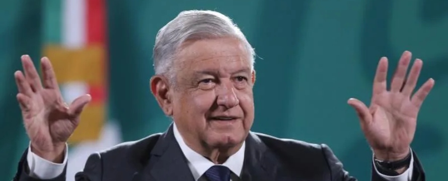 López Obrador explicó que el paro "no es un asunto nacional", sino que se...