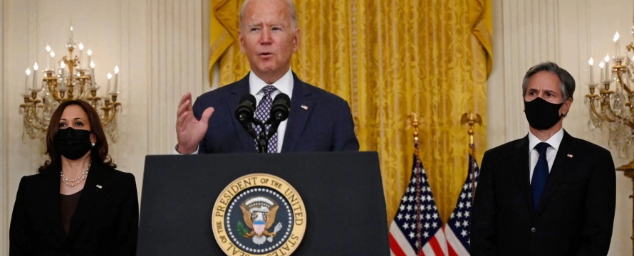 En el turno de preguntas, Biden rechazó de forma categórica la supuesta merma de...