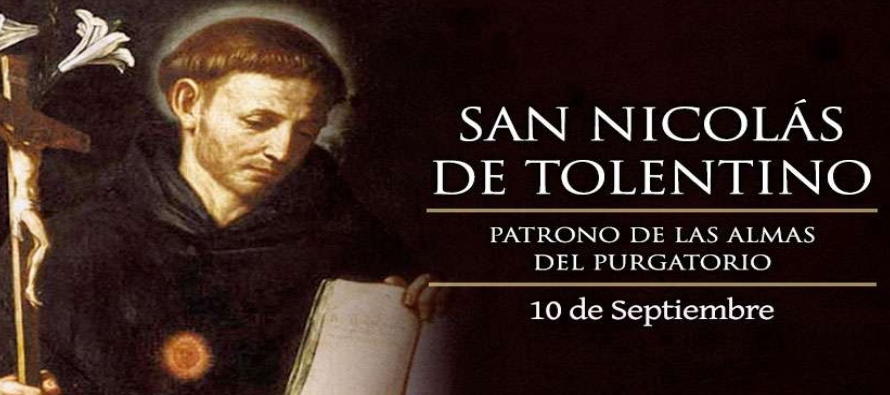 En Tolentino, del Piceno, san Nicolás, presbítero, religioso de la Orden de...