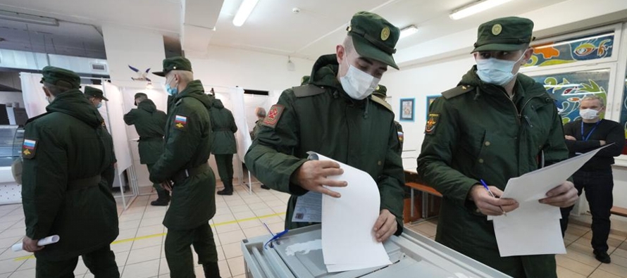 Las autoridades rusas buscaron suprimir el uso de Smart Voting, un proyecto diseñado por...