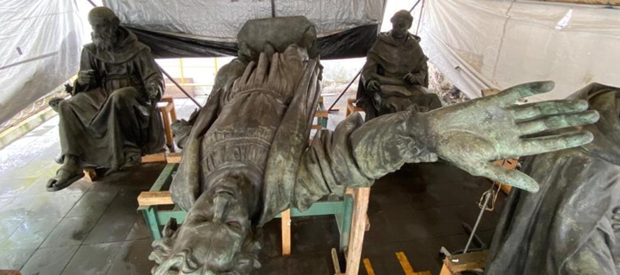 Las autoridades de Ciudad de México encabezaron la propuesta de que la estatua de...