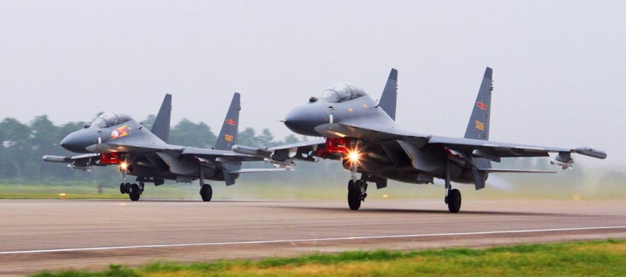 La fuerza aérea taiwanesa movilizó aviones caza y monitoreó a la flota china...