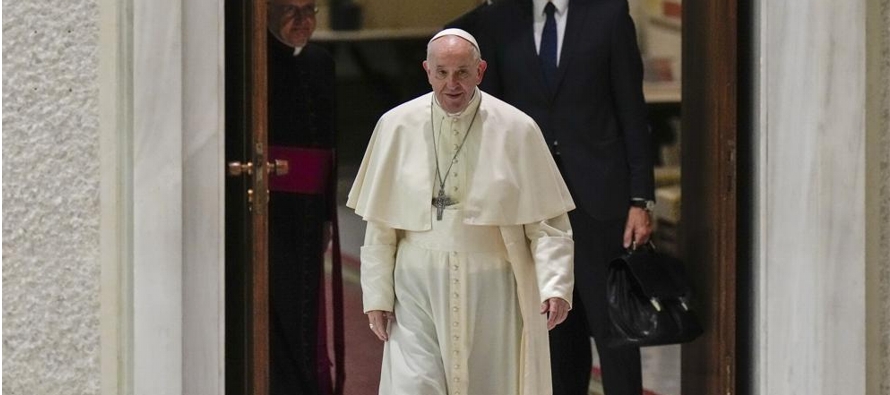 En su audiencia general semanal en el Vaticano, el pontífice habló sobre un reporte...