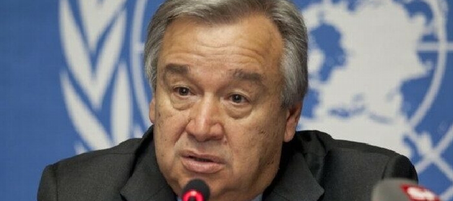 El secretario general de la ONU, António Guterres, se sumó al "llamamiento a la...