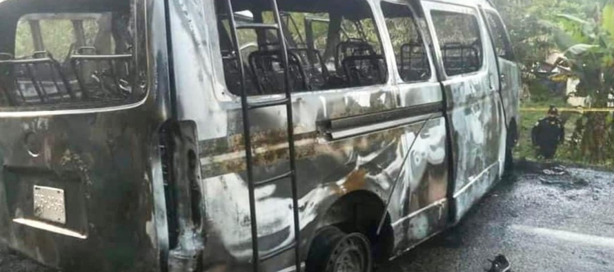 La Fiscalía General de Chiapas dijo en un comunicado que en el accidente perecieron 12...