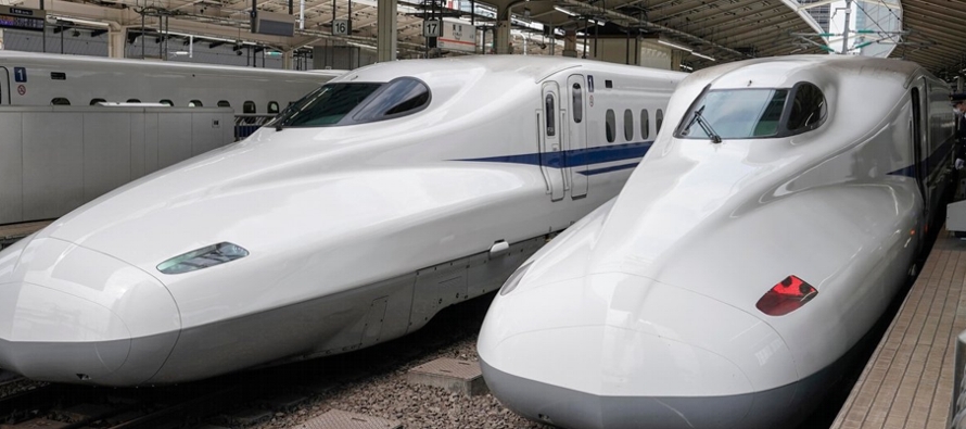 El test fue realizado en la prefectura de Niigata (noroeste del país) con un tren de la...
