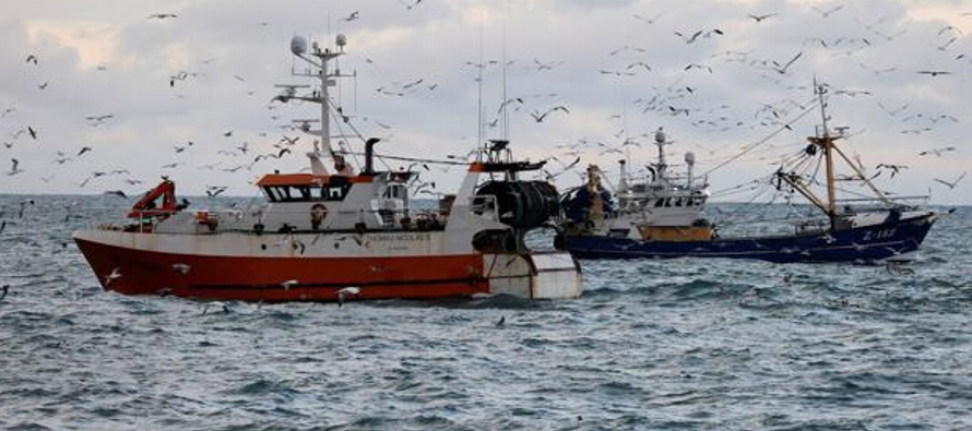 Los pescadores galos están enojados con el gobierno británico por no conceder...