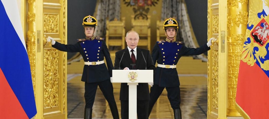 La declaración de Putin se produjo en medio de temores en Ucrania y Occidente sobre un...