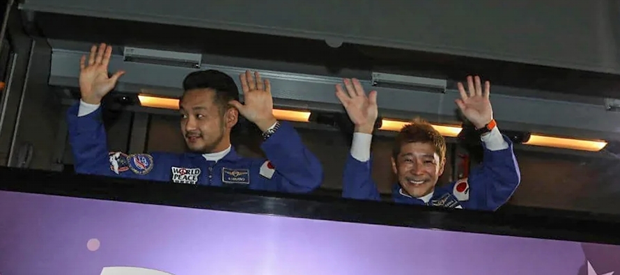 Se trata de la primera vez que dos visitantes espaciales viajan en la misma nave a la EEI y el...