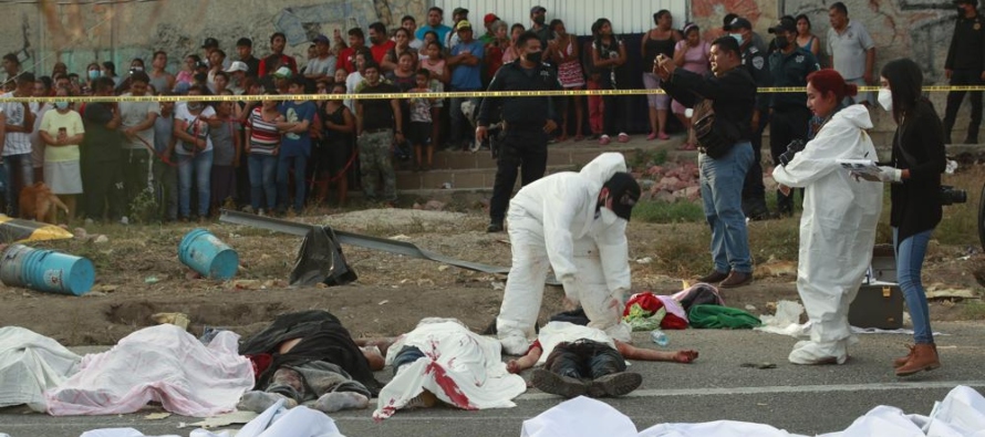 Hasta el lunes el gobierno mexicano no ha hecho público un listado de los migrantes muertos,...