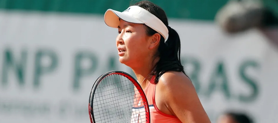 La tenista se hallaba en Shanghái participando en un evento junto con otras estrellas del...