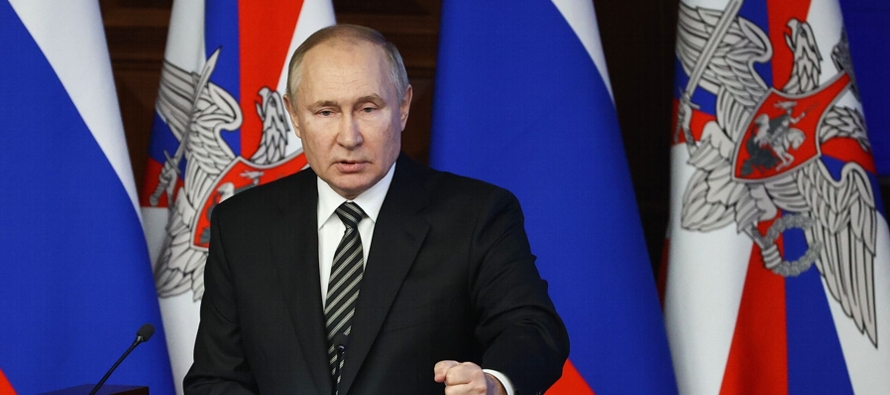 El presidente ruso y sus generales han acusado este martes a Estados Unidos de llevar mercenarios...