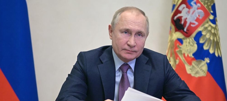 Putin ha pedido a Occidente responder rápidamente a sus demandas, advirtiendo que Rusia...