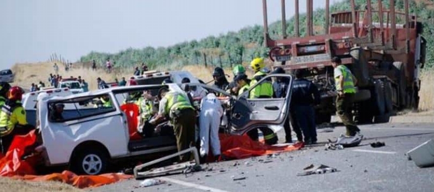 El accidente se registró en la Carretera de la Fruta, en las cercanías de la comuna...