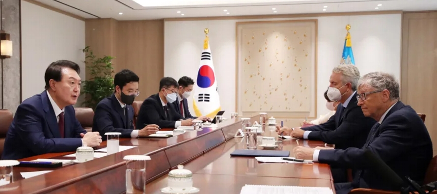 El Gobierno surcoreano y la Fundación Bill y Melinda Gates mostraron su voluntad de extender...