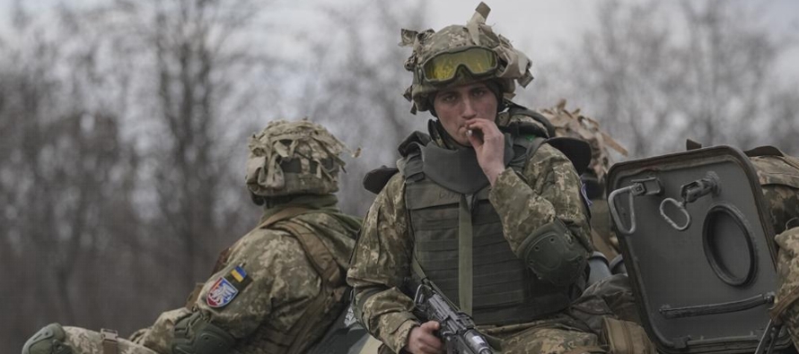 Las tropas ucranianas habrían avanzado hasta 50 kilómetros (30 millas) al sur de...