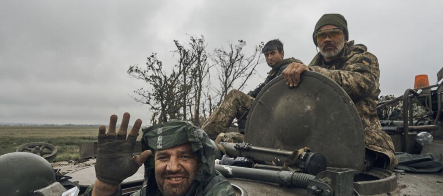 Un portavoz de los servicios de inteligencia militar de Ucrania dijo que había soldados...