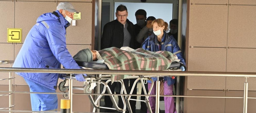 El ministro de Salud, Mijail Murashko, dijo que se prevé la evacuación de 13...