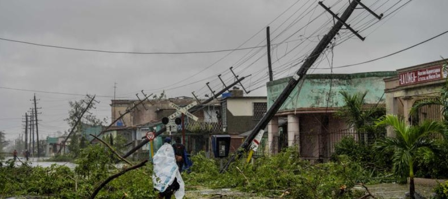 Los daños fueron menores en las provincias de La Habana, Matanzas, Villa Clara, Sancti...