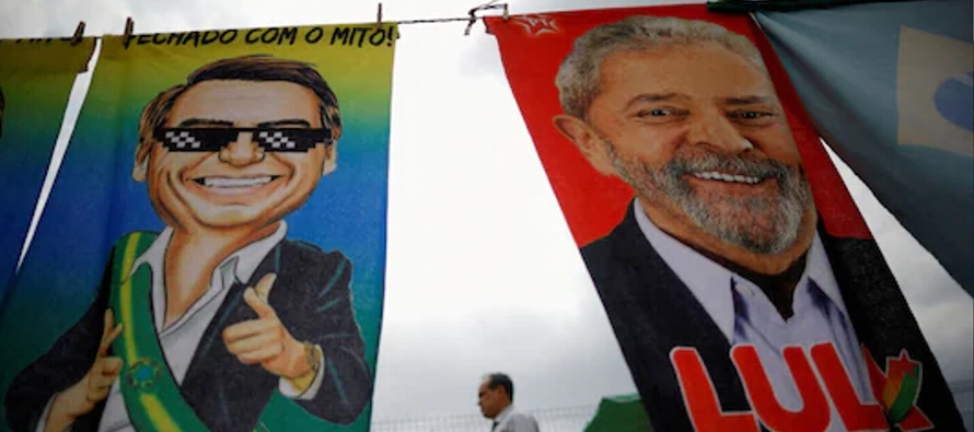 El mandatario y el expresidente Luiz Inácio Lula da Silva han pasado al balotaje, que se...