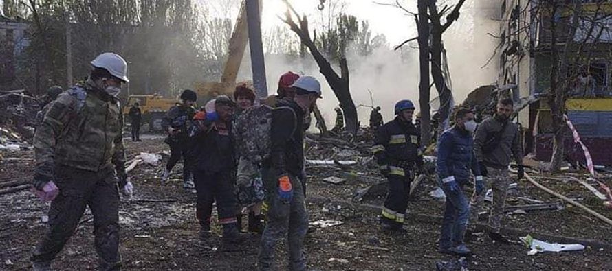 Las explosiones en la ciudad, en una región que Moscú reclama como propia, reventaron...