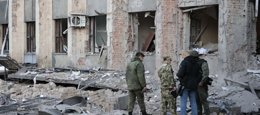 Las autoridades separatistas respaldadas han acusado previamente a Ucrania de numerosos ataques...
