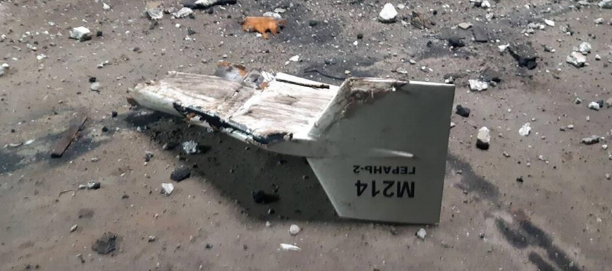Los drones Shahed que Rusia ha rebautizado Geran-2 son lo que se conoce como municiones...