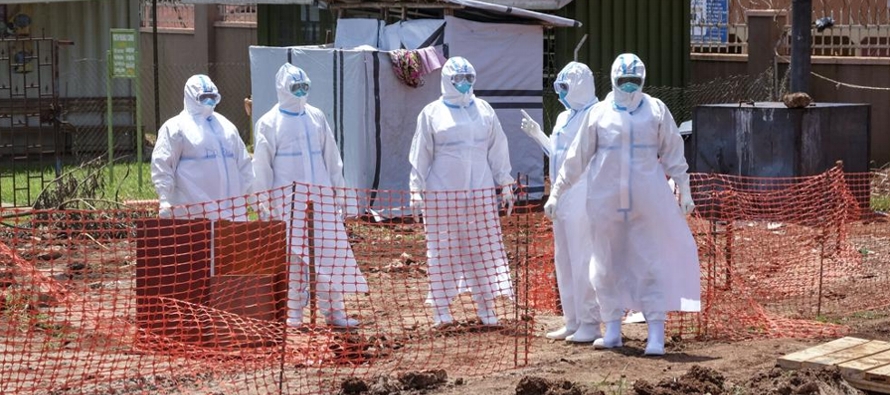 Uganda declaró un brote de ébola el 20 de septiembre, varios días...