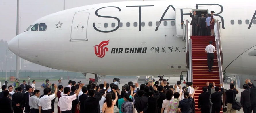 Las tres principales compañías aéreas nacionales (China Eastern, China...