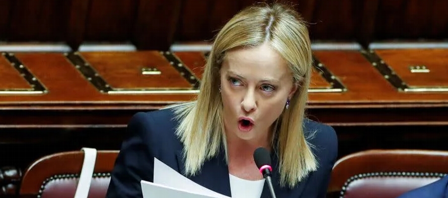 Meloni dijo en el Parlamento italiano que la subida de los tipos de interés por parte del...
