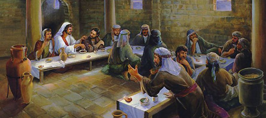«Al contrario, cuando des un banquete, invita a los pobres, a los lisiados, a los cojos y a...