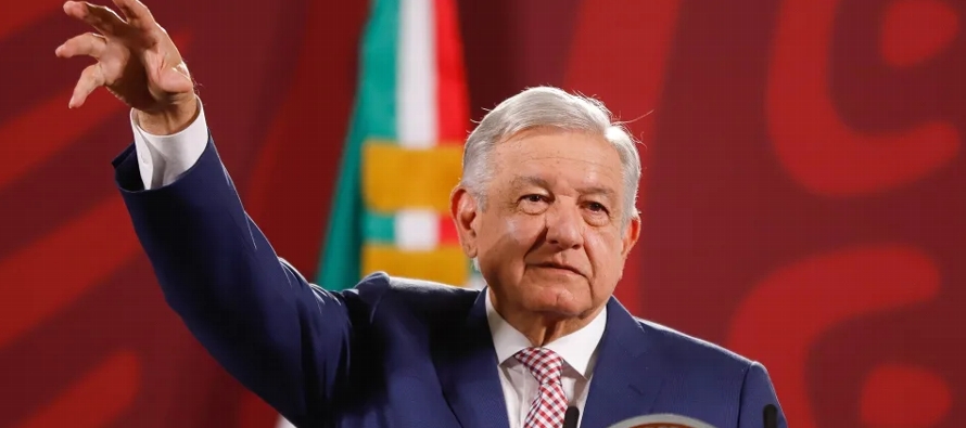 López Obrador aseguró que se "está notando" en México el...