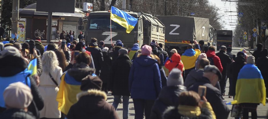 Las autoridades ucranianas reconocieron que las fuerzas de Moscú no tenían más...