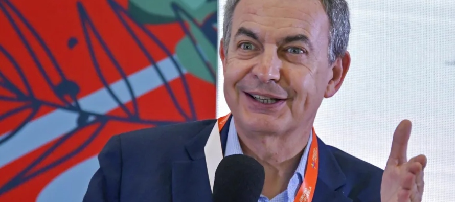 El expresidente del Gobierno español José Luis Rodríguez Zapatero...
