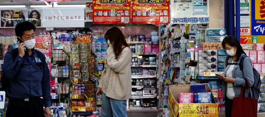 El índice de precios al consumo (IPC) subyacente de Tokio, que excluye los alimentos frescos...