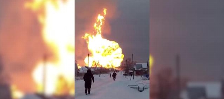 Una explosión en el gasoducto en el centro de Rusia causó la muerte de tres personas...