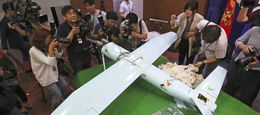 Varios drones norcoreanos cruzaron la frontera intercoreana y fueron detectados en el territorio...