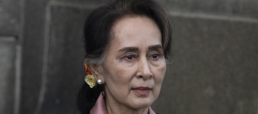 Syy Kyi fue condenada el mes pasado a cuatro años de prisión por otros dos delitos. 