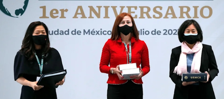 Semanas después, el 6 de enero, México presentó la queja bajo T-MEC para la...