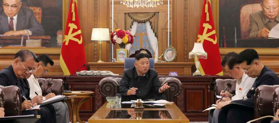 Kim Jong Un "está reiterando un mensaje que había enviado a fines de 2019: que...