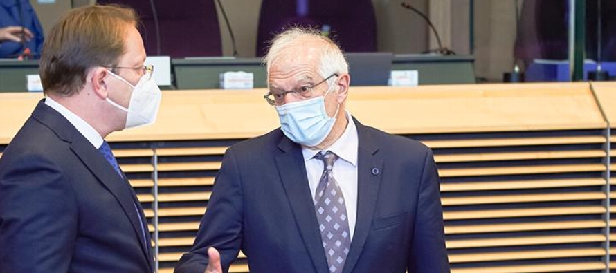 Josep Borrell, alto representante de la UE para Asuntos Exteriores y Política de Seguridad,...