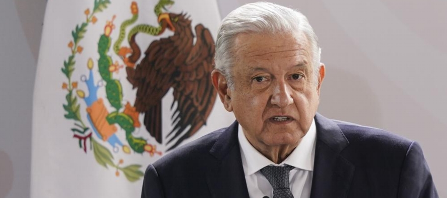 López Obrador pareció tomar el comentario como una crítica a los esfuerzos de...