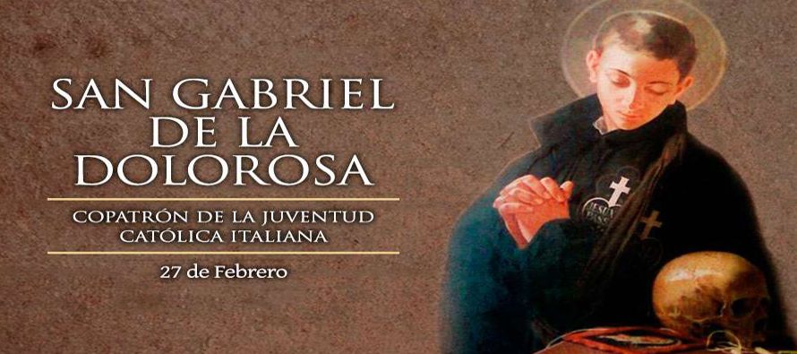 En Isola, del Abruzo, en Italia, san Gabriel de la Dolorosa (Francisco) Possenti, acólito,...