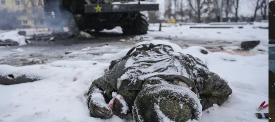 Las fuerzas de defensa ucranianas todavía se aferran a la ciudad norteña de Chernihiv...