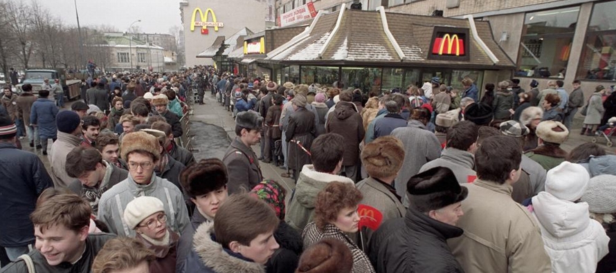 Así como la entrada de McDonald’s allanó el camino para la llegada a Rusia de...